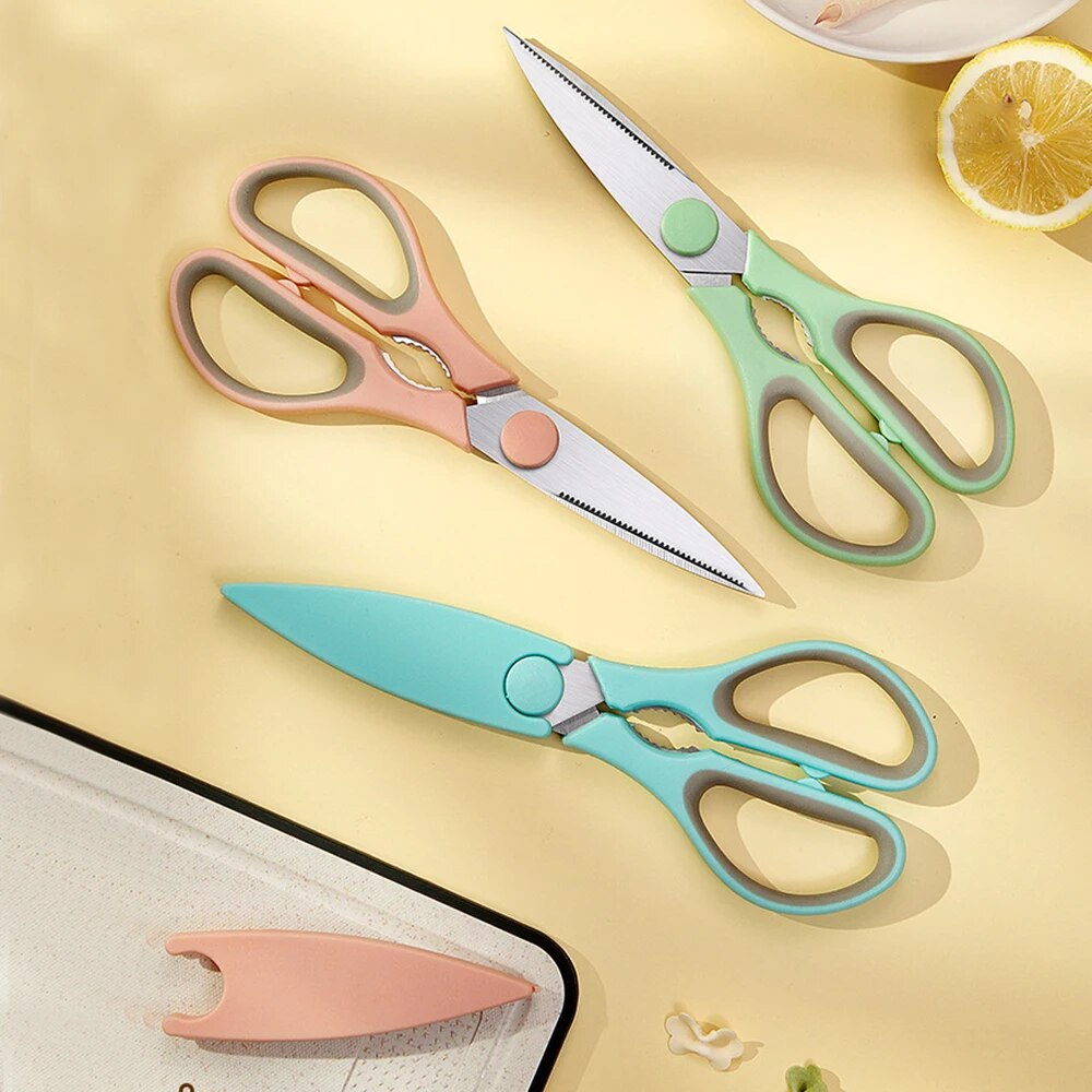 Baby Food Scissors - Бытовые кухонные ножницы из нержавеющей стали,