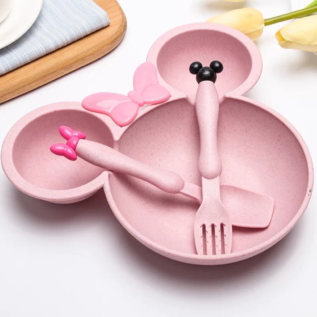 Детский набор посуды «Минни Ма – обзор и цена Baby Food Menu