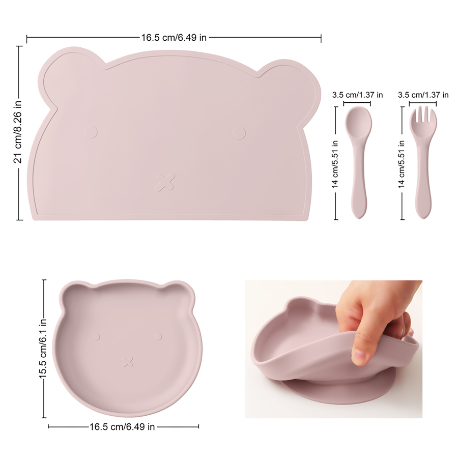 4 шт., силиконовые столовые пр – обзор и цена Baby Food Menu