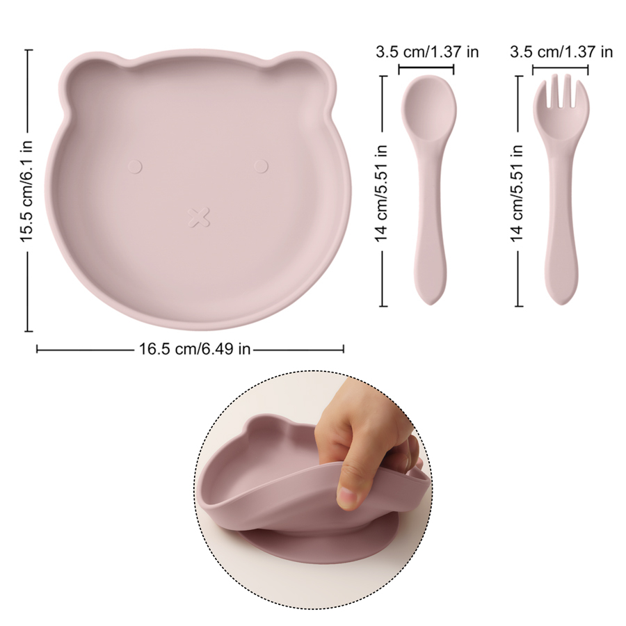 Силиконовая детская тарелка Ma – обзор и цена Baby Food Menu