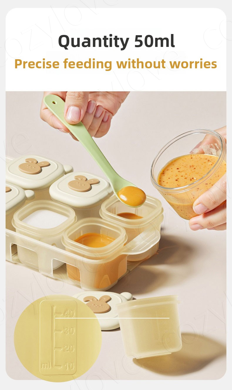 Портативные контейнеры для зам – обзор и цена Baby Food Jars With Lids